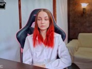 Naughty student masturbating to orgasm while online classes 1/16