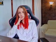 Naughty student masturbating to orgasm while online classes 5/16