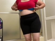 Shy Woman Pretends To Not Be Humiliated During A Workplace Strip Search 1/16