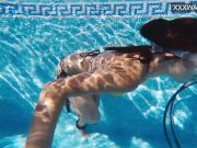 Hot teen in Hungary fucks and sucks big cock 4/16