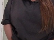 Guests right outside the door at work 12/16