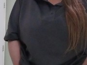 Guests right outside the door at work 13/16