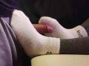 CUM Through my Worn SOCK