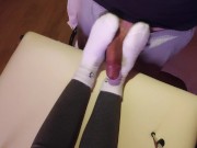 CUM Through my Worn SOCK 4/16