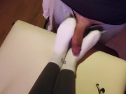 CUM Through my Worn SOCK 7/16