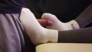 CUM Through my Worn SOCK