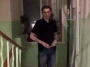 Strip naked and ride the elevator 1/16