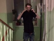 Strip naked and ride the elevator 2/16