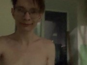 Strip naked and ride the elevator 7/16