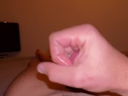 Need 2 hands for a big dick 9/16