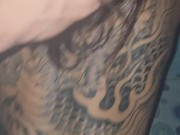 Doggy style tattoo girl 11/16