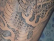 Doggy style tattoo girl 16/16