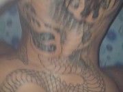 Doggy style tattoo girl 3/16