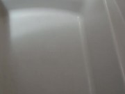 Peeing in the tub 11/16