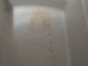 Peeing in the tub 12/16