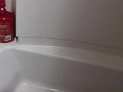 Peeing in the tub 5/16