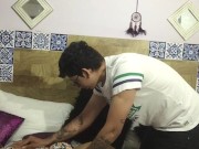 I give my stepbrother a delicious blowjob at his house. 5/16