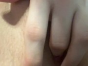 Quick play with my freshly shaved pussy 6/16