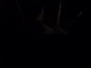 Daddy fucks me doggy style until he cums on my ass 12/16