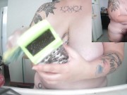 doing the dishes completely naked 12/16