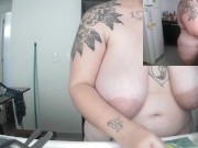 doing the dishes completely naked 2/16