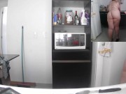 doing the dishes completely naked 9/16