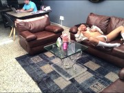 hot girl gets horny in job interview. 14/16