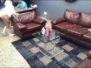 hot girl gets horny in job interview. 5/16