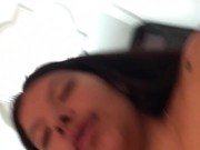 hot girl masturbates in lingerie and makes hot video for her boss.