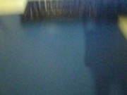 Horny Teen CherryBomBomb sucking cock and eating cum under the TABLE! 2/16