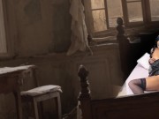 Wednesday sucking and fucking on Halloween 7/16