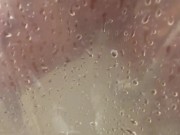 Perverted neighbor sneaks in and watches me shower