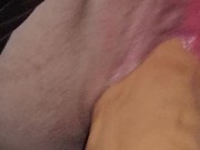 hot slutty milf cums all over dildo 3/16