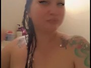 Washing my hair 6/16