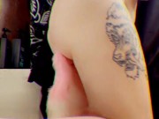 Pink/white furry/anal pussy play 💦🔌 💕🩷🩵🤍 2/16