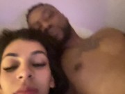 Slim Latina loves to take Good Care of Long black Cocks 5/16