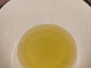 Girl Pees in mixing bowl 13/16