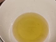 Girl Pees in mixing bowl 15/16