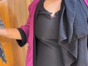 Part-2: Arabian Hotel Maid Cleaning My Room & i see her huge ass & huge Boobs! 4/16