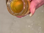 Piss overflowing mini jar 15/16