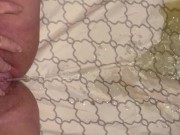 Girl pees the bed 12/16