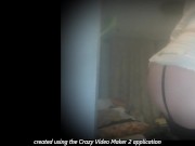 bulgarian sissy crossdresser ride fat bullet plug 1/16