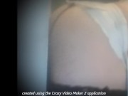 bulgarian sissy crossdresser ride fat bullet plug 14/16