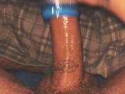 playing with homemade pocket pussy. Oily BWC 4/16