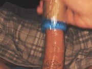 playing with homemade pocket pussy. Oily BWC 8/16