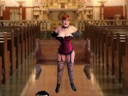 Granny Superior Nun Mary Carmen’s “Oh, please! I’m gonna cum again!” & Creampie 6 24 2024 CAMS25M 14/16