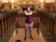 Granny Superior Nun Mary Carmen’s “Oh, please! I’m gonna cum again!” & Creampie 6 24 2024 CAMS25M 16/16