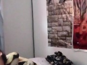 Making her cum Then blowing her back out 5/16