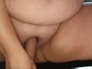 BBW cummed on rubber cock after masturbating 11/16