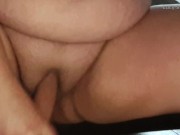 BBW cummed on rubber cock after masturbating 14/16